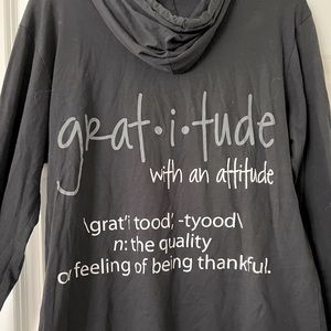 Peace Love World I am Collection Grateful hoodie